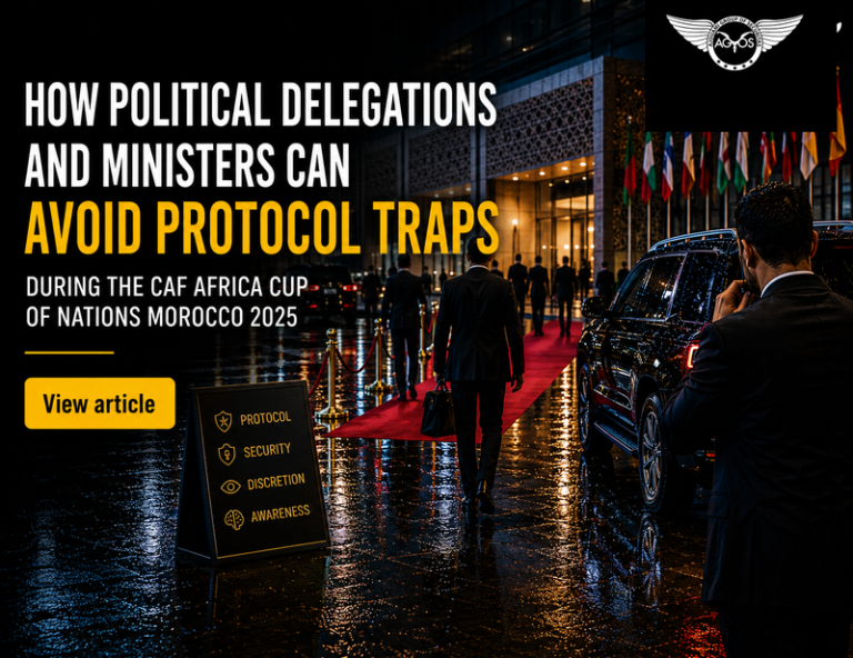 How political delegations and ministers can avoid protocol traps during the CAF Africa Cup of Nations Morocco 2025
