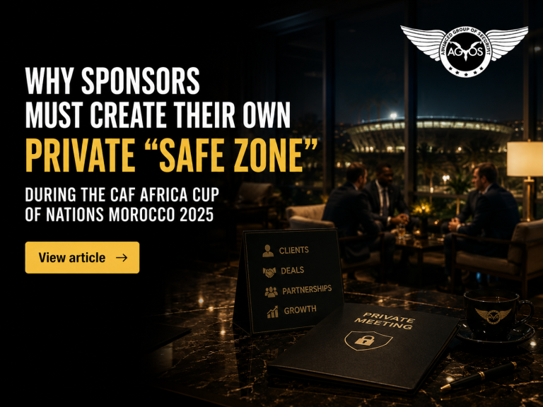 Why sponsors must create their own private “safe zone” during the CAF Africa Cup of Nations Morocco 2025